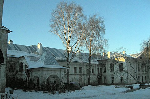 Антониев монастырь казначейские кельи и библиотека