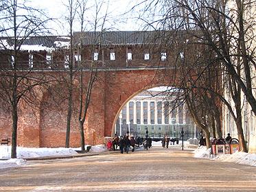 Западная арка кремлевской стены
