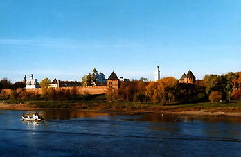 Великий Новгород, восточная сторона кремля